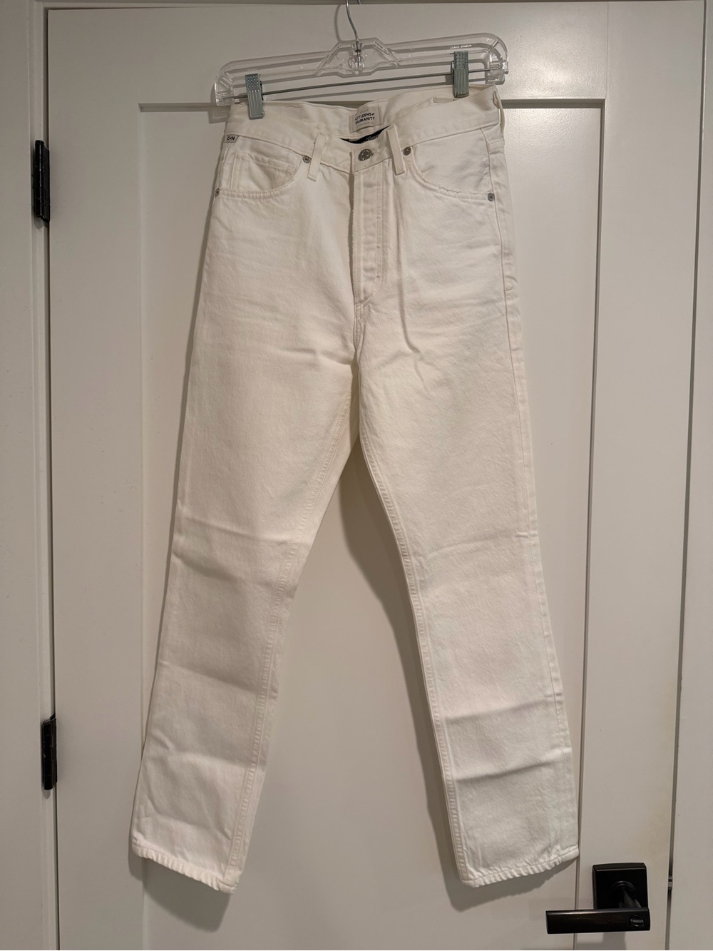 Citizens Of Humanity Off-White Straight Jeans